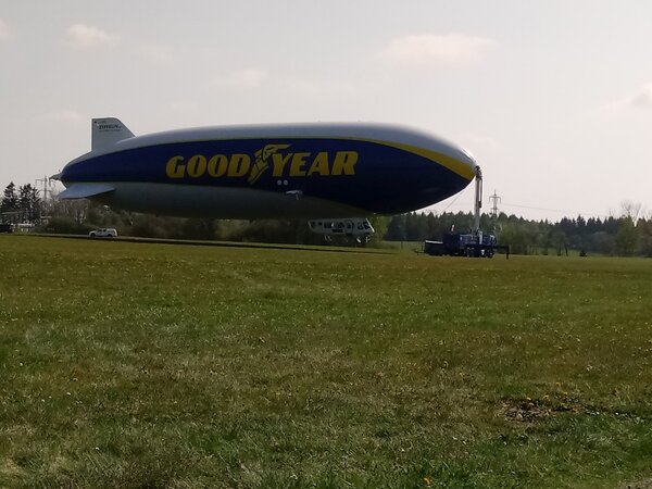 Zeppelin auf der Binz