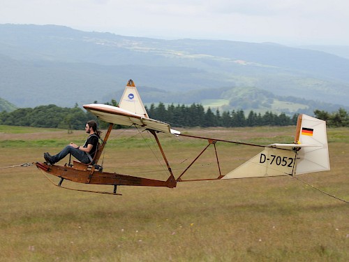 Tim ? beim SG38-Fliegen